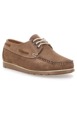 Scarpe Stringate Marroni In Vera Pelle Made in Italy Jerpoint 09