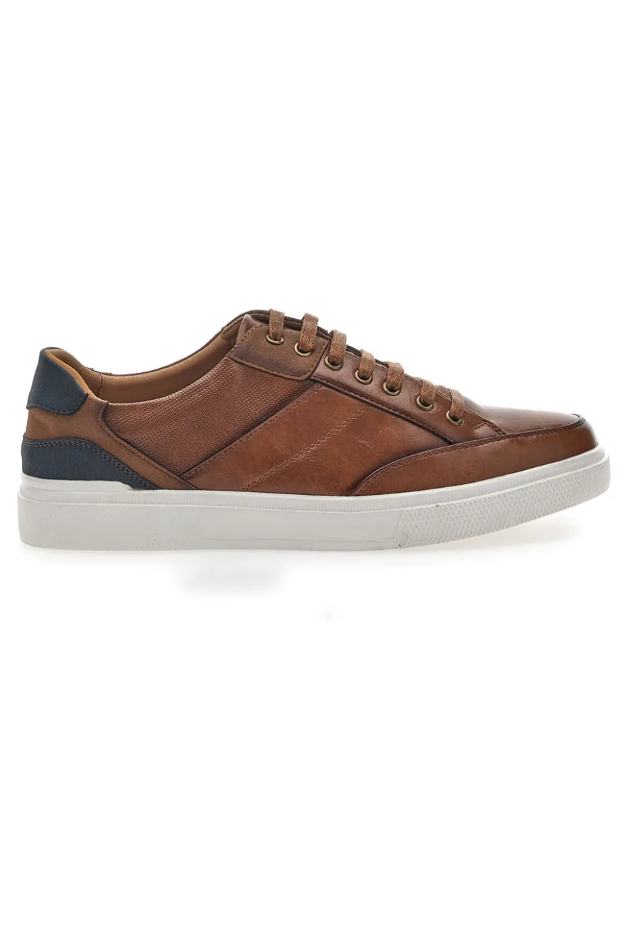 Scarpe Stringate Marroni da Uomo Johes Land 225672