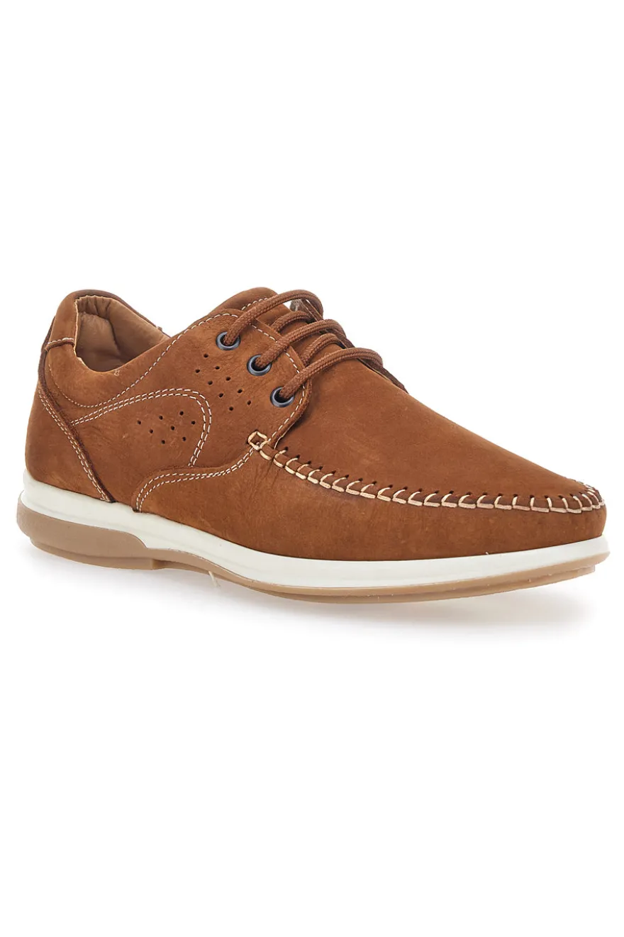 Scarpe Stringate Marroni Made in Italy Max Dillan 310