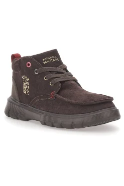 Scarpe Stringate Marroni Marina Militare 1719