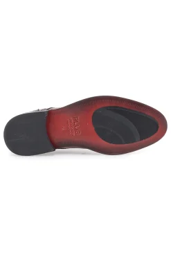 Scarpe Stringate Marroni In Vera Pelle Pittarello Plus 85