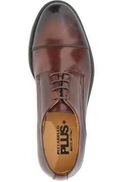 Scarpe Stringate Marroni in Vera Pelle Pittarello Plus 613