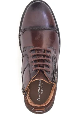 Scarpe Stringate Marroni In Pelle Altemberg 2353