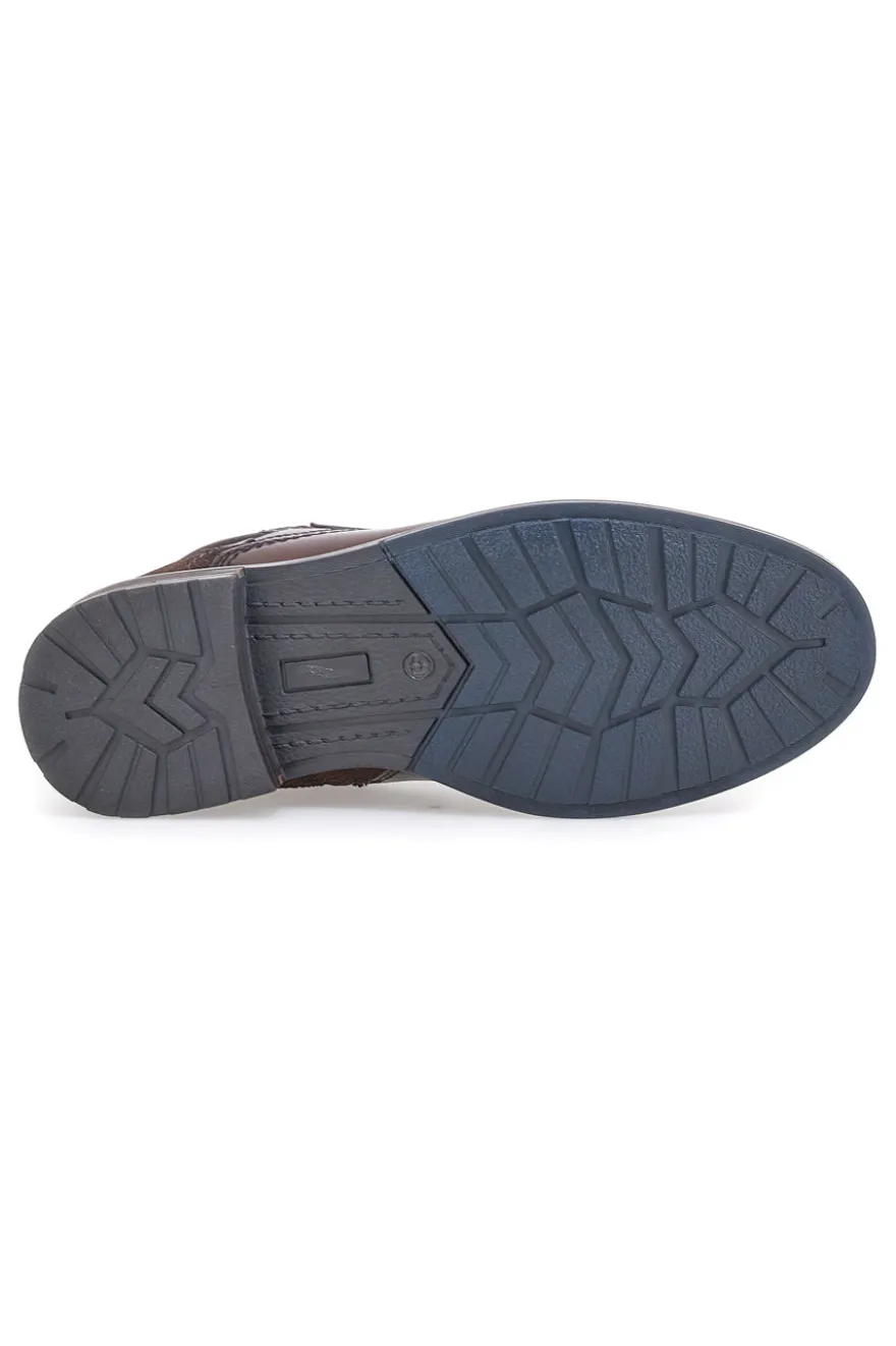 Scarpe Stringate Marroni In Pelle Altemberg 2353