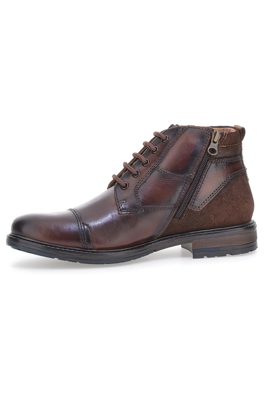 Scarpe Stringate Marroni In Pelle Altemberg 2353