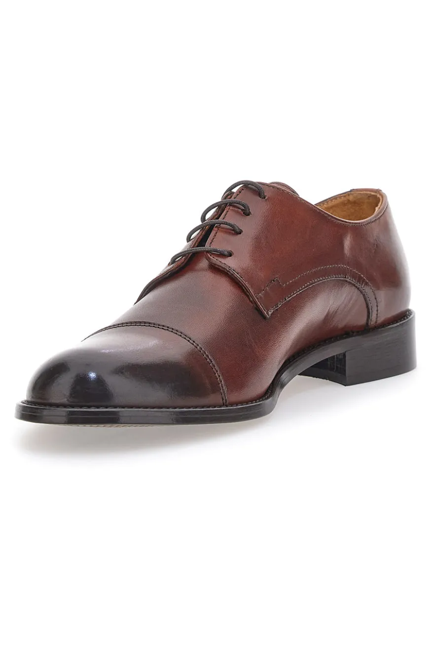 Scarpe Stringate Marroni Pittarello Plus 613