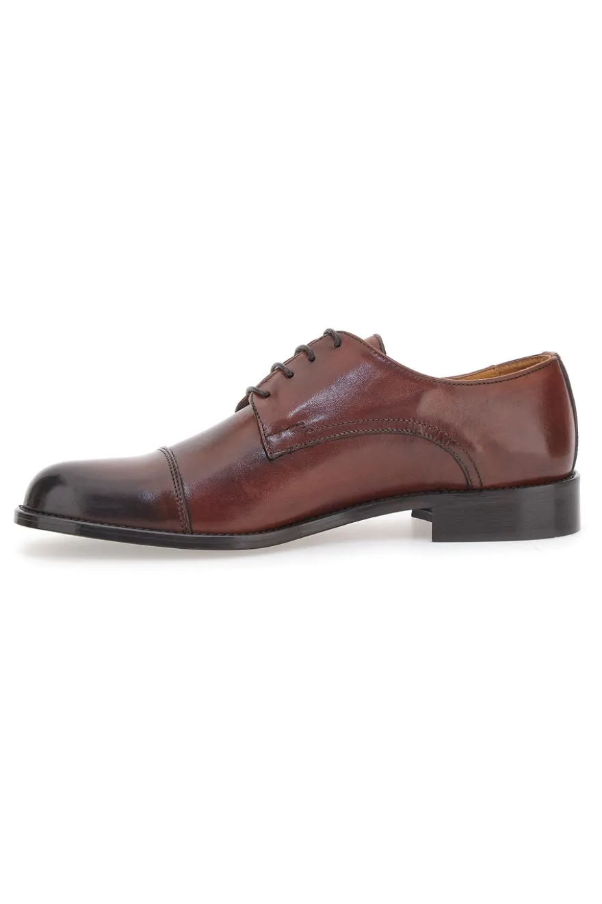Scarpe Stringate Marroni Pittarello Plus 613