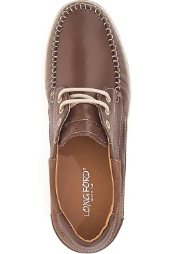 Scarpe Stringate Marroni In Vera Pelle Longford 3410