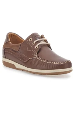 Scarpe Stringate Marroni In Vera Pelle Longford 3410
