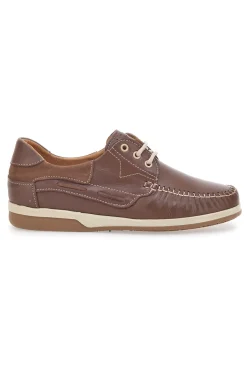 Scarpe Stringate Marroni In Vera Pelle Longford 3410