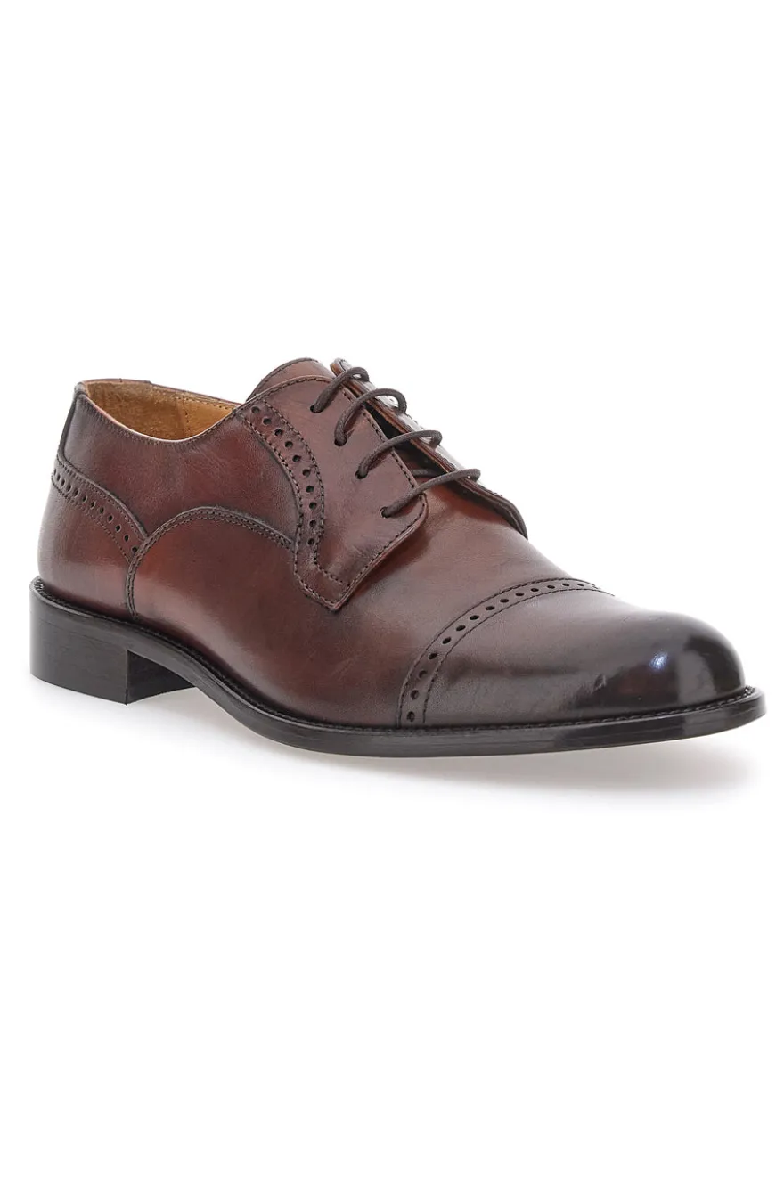 Scarpe Stringate Marroni Pittarello Plus 620