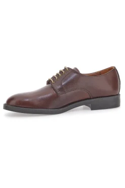 Scarpe Stringate Marroni Vera Pelle Longford 712