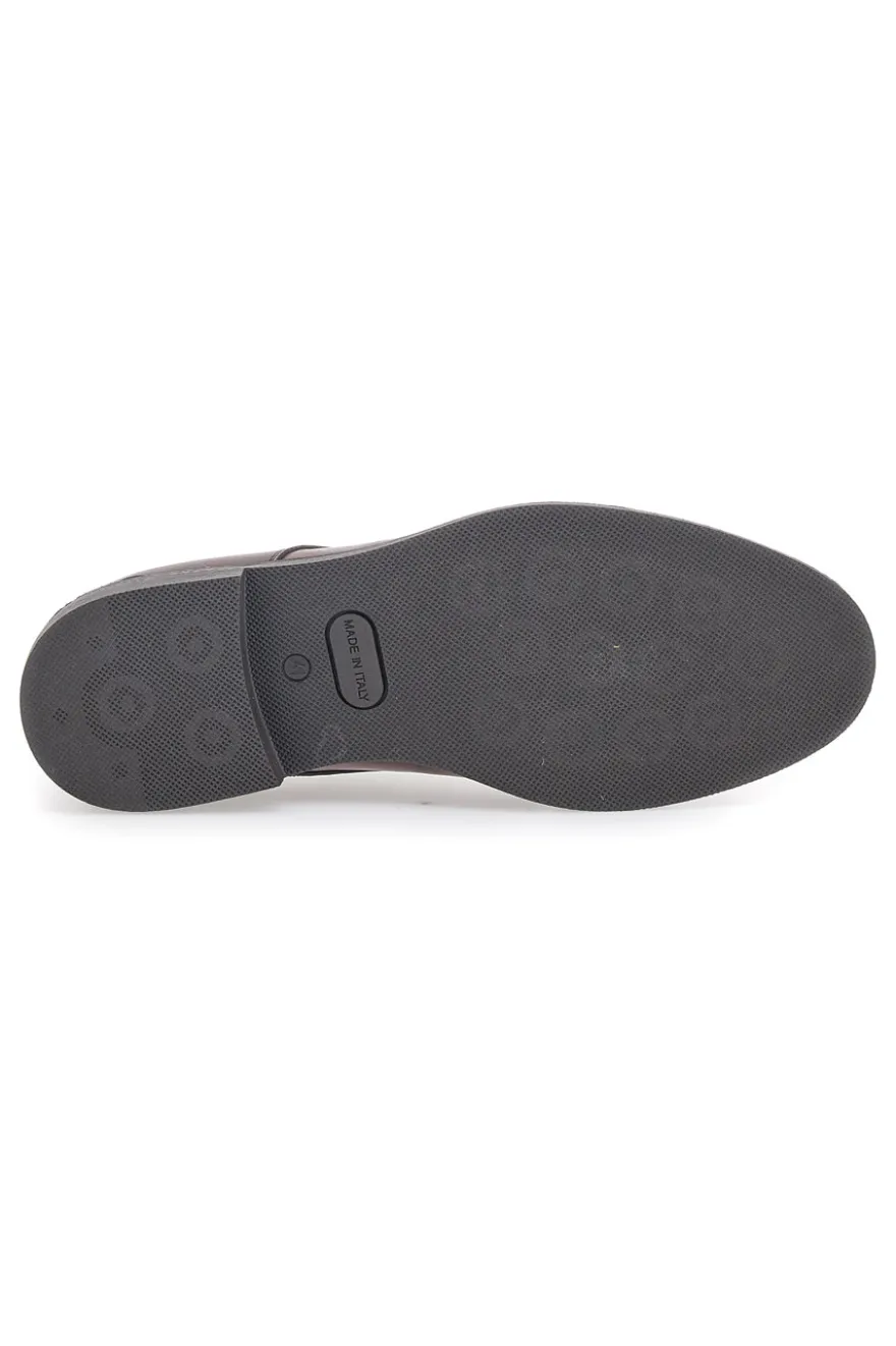 Scarpe Stringate Marroni Vera Pelle Longford 712