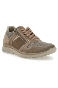 Scarpe Stringate Marroni in Vera Pelle Made In Italy Imac 751871763813