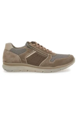 Scarpe Stringate Marroni in Vera Pelle Made In Italy Imac 751871763813
