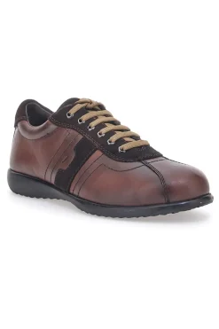 Scarpe Stringate Marroni Vera Pelle Pittarello 4736
