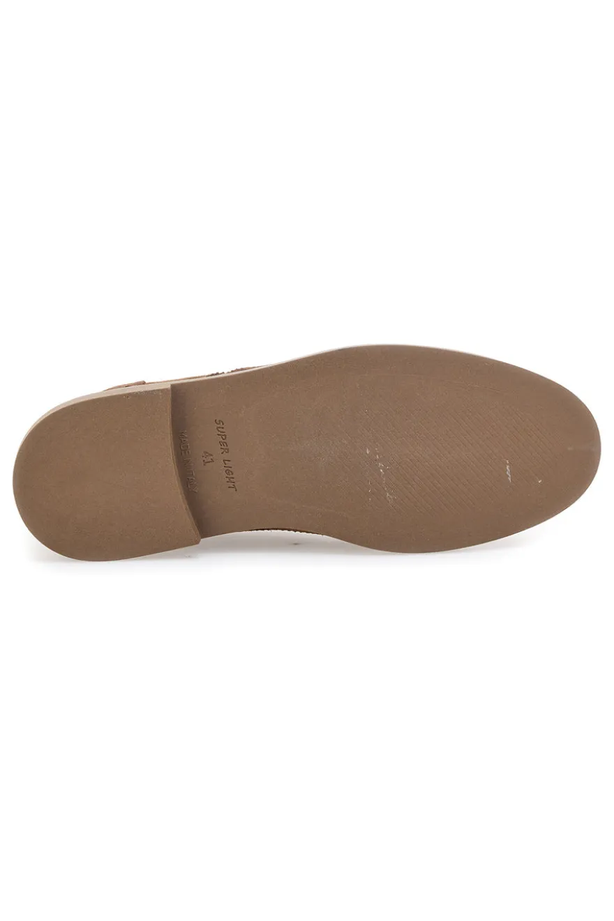 Scarpe Stringate Marroni In vera Pelle Scamosciata Pittarello 1112