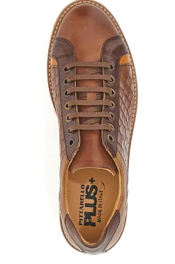 Scarpe Stringate Marroni In Vera Pelle Made in Italy Pittarello Plus PT325