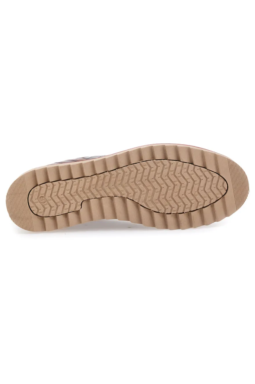Scarpe Stringate Marroni e Verdi In Vera Pelle Made in Italy Pittarello Plus PT325
