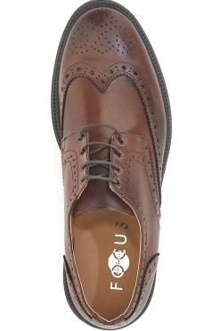 Scarpe stringate marroni brogue in vera pelle Pittarello Focus 224