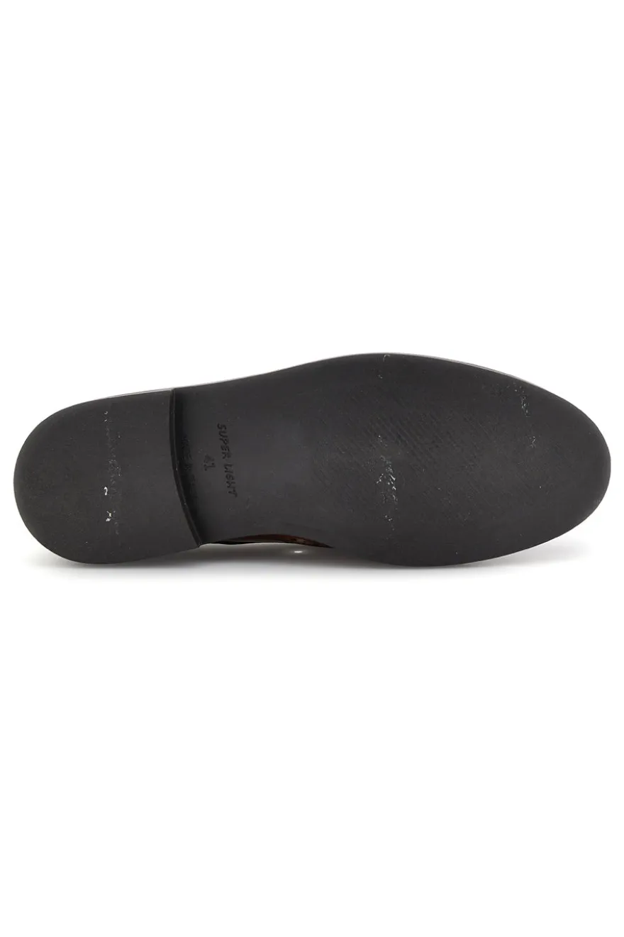 Scarpe stringate marroni in pelle Pittarello 8023