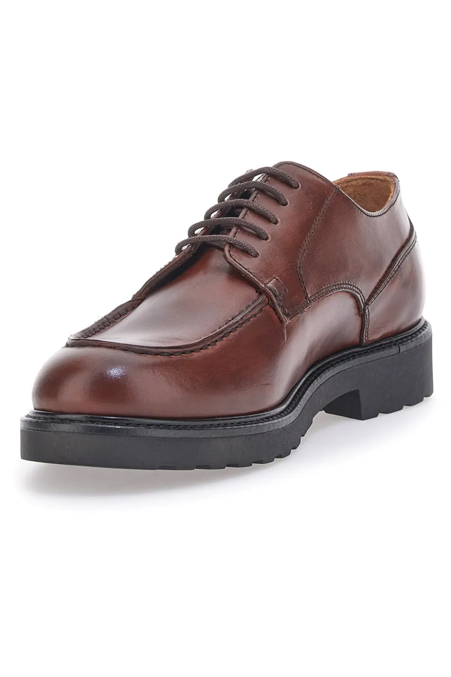 Scarpe Stringate Marroni Pittarello Plus 12056