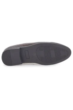 Scarpe Stringate Marroni con Texture Intrecciata Longford 208510