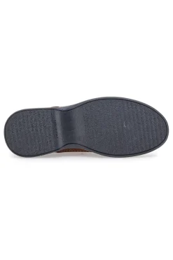 Scarpe Stringate Marroni in Vera Pelle Scamosciata Made In Italy Longford 1