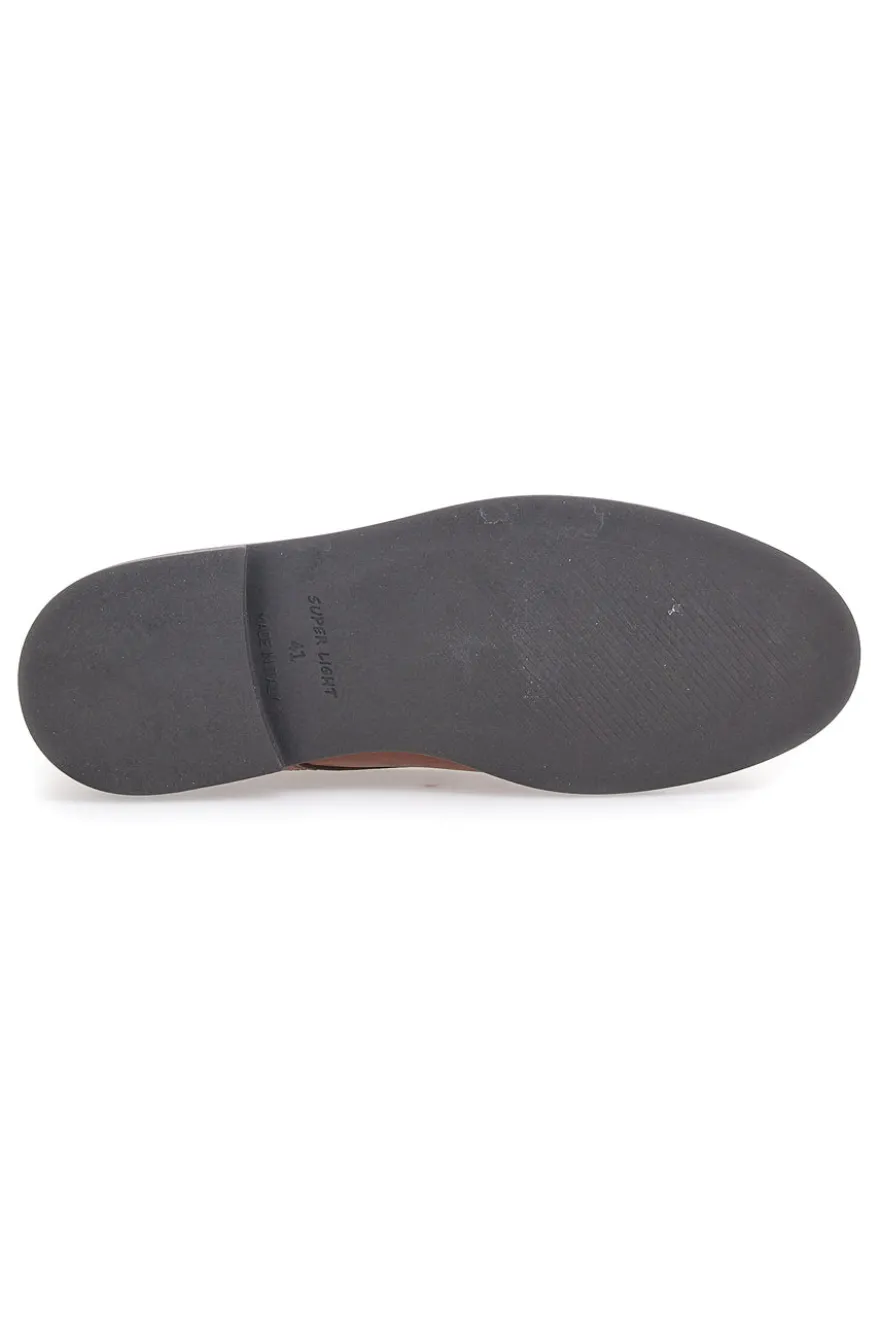 Scarpe Stringate Marroni In Vera Pelle Max Dillan 600