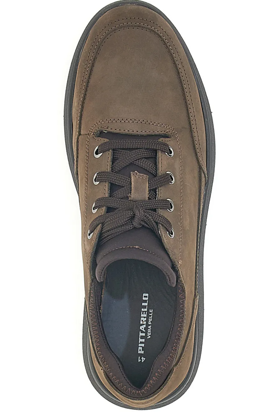 Scarpe Stringate Marroni in Vera Pelle con Soletta Memory Foam PITTARELLO TIERRA 22105792 da Uomo | Pittarello