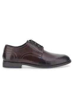 Scarpe stringate marroni vera pelle Pittarello class 300