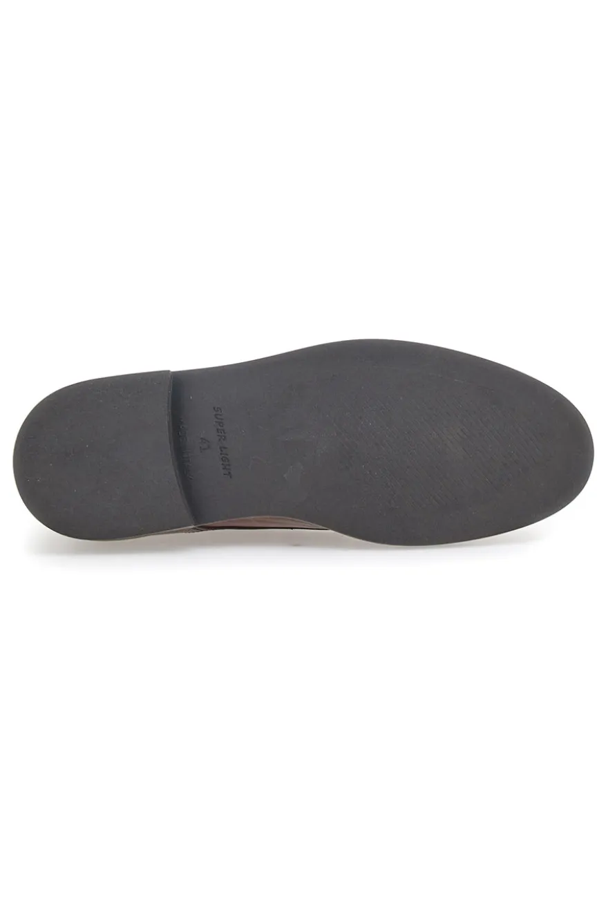 Scarpe Stringate Marroni in Vera Pelle Pittarello 8025