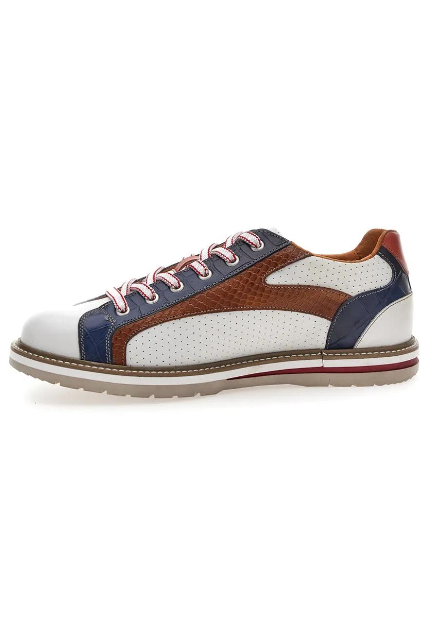 Scarpe Stringate multicolore traforate in pelle Pittarello Eco 26122858