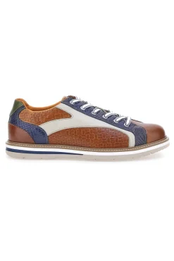 Scarpe Stringate multicolore con inserti stampa intreccio Pittarello Eco 26122858