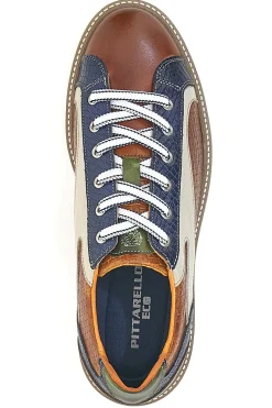 Scarpe Stringate multicolore con inserti stampa intreccio Pittarello Eco 26122858
