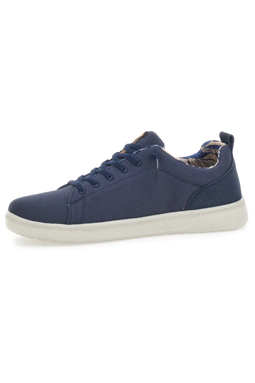 Scarpe Stringate Navy con Tomai in Tessuto CARRERA CAM11102C