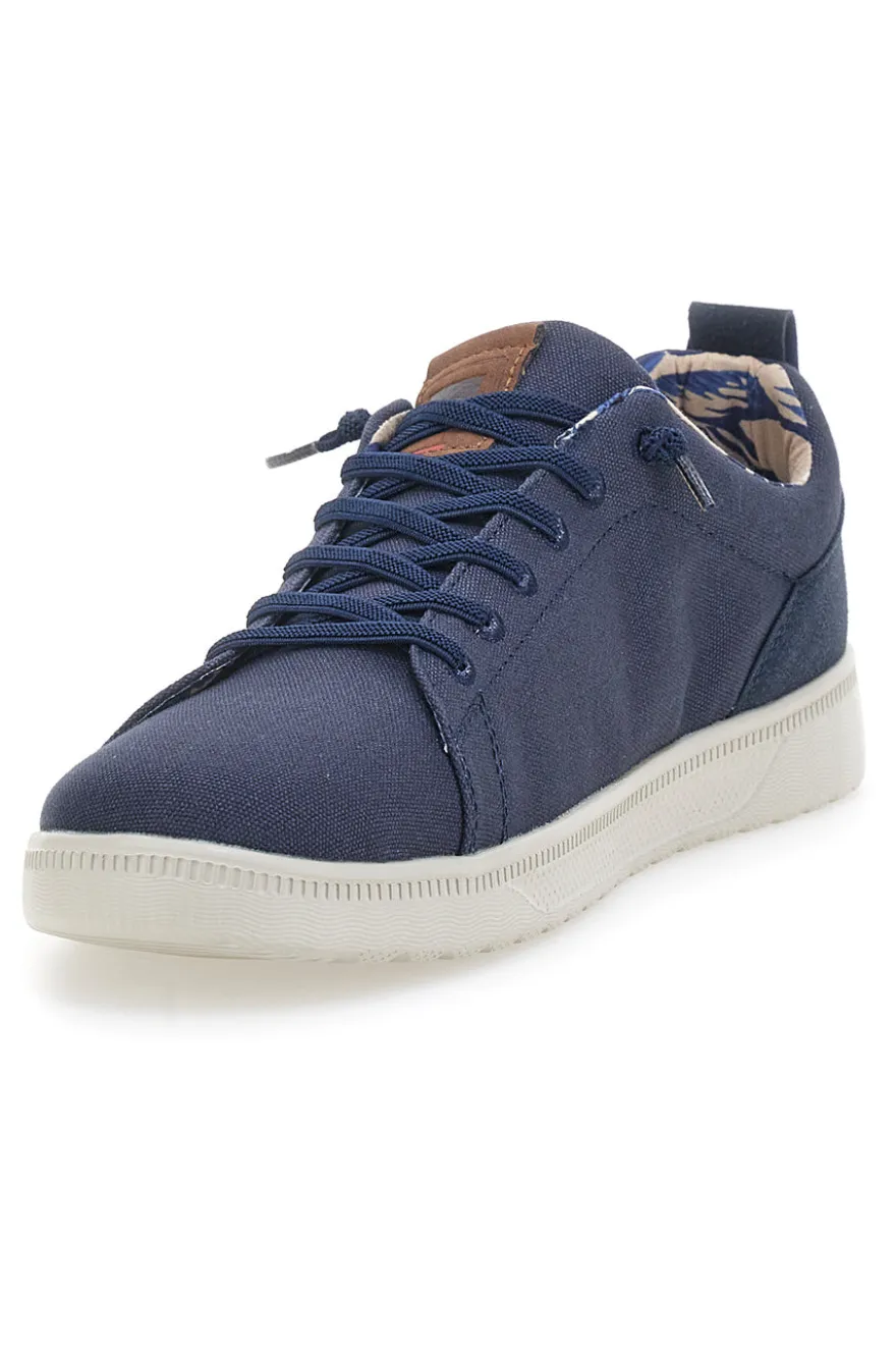 Scarpe Stringate Navy con Tomai in Tessuto CARRERA CAM11102C