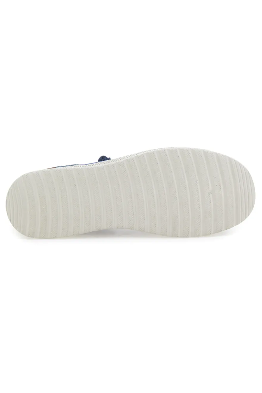 Scarpe Stringate Navy con Tomai in Tessuto CARRERA CAM11102C