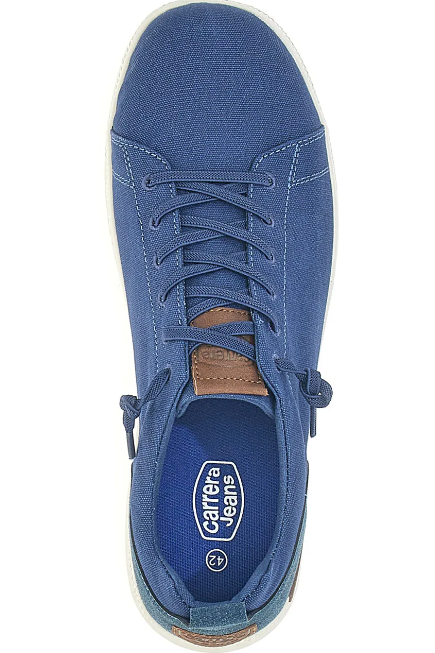 Scarpe Stringate Navy con Tomai in Tessuto CARRERA CAM11102C