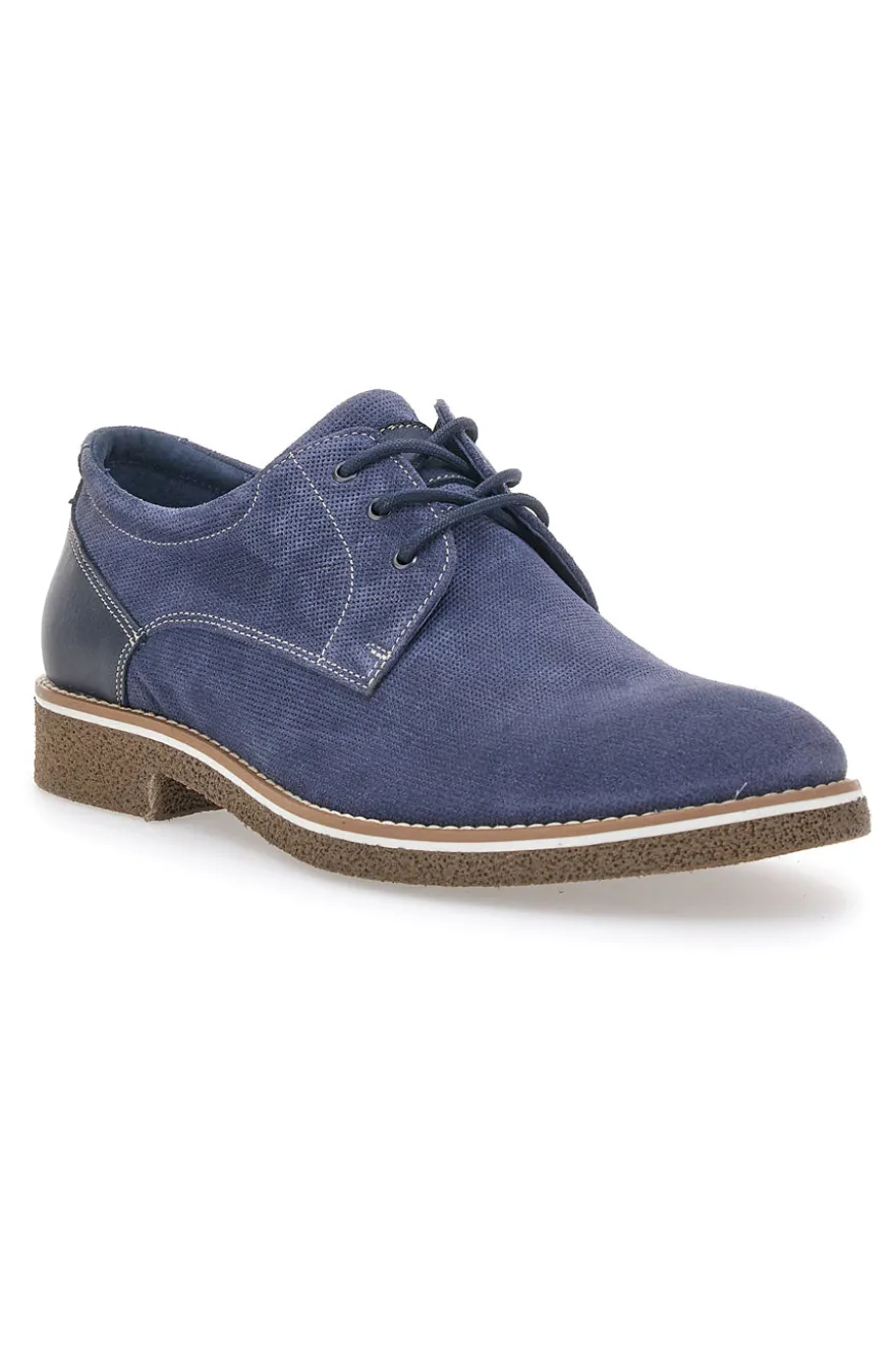 Scarpe Stringate Navy da Uomo Pittarello Eco 51005