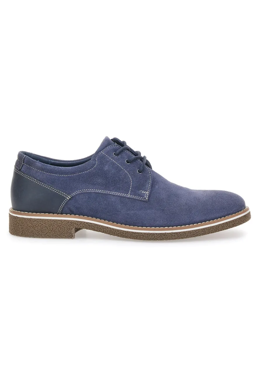 Scarpe Stringate Navy da Uomo Pittarello Eco 51005