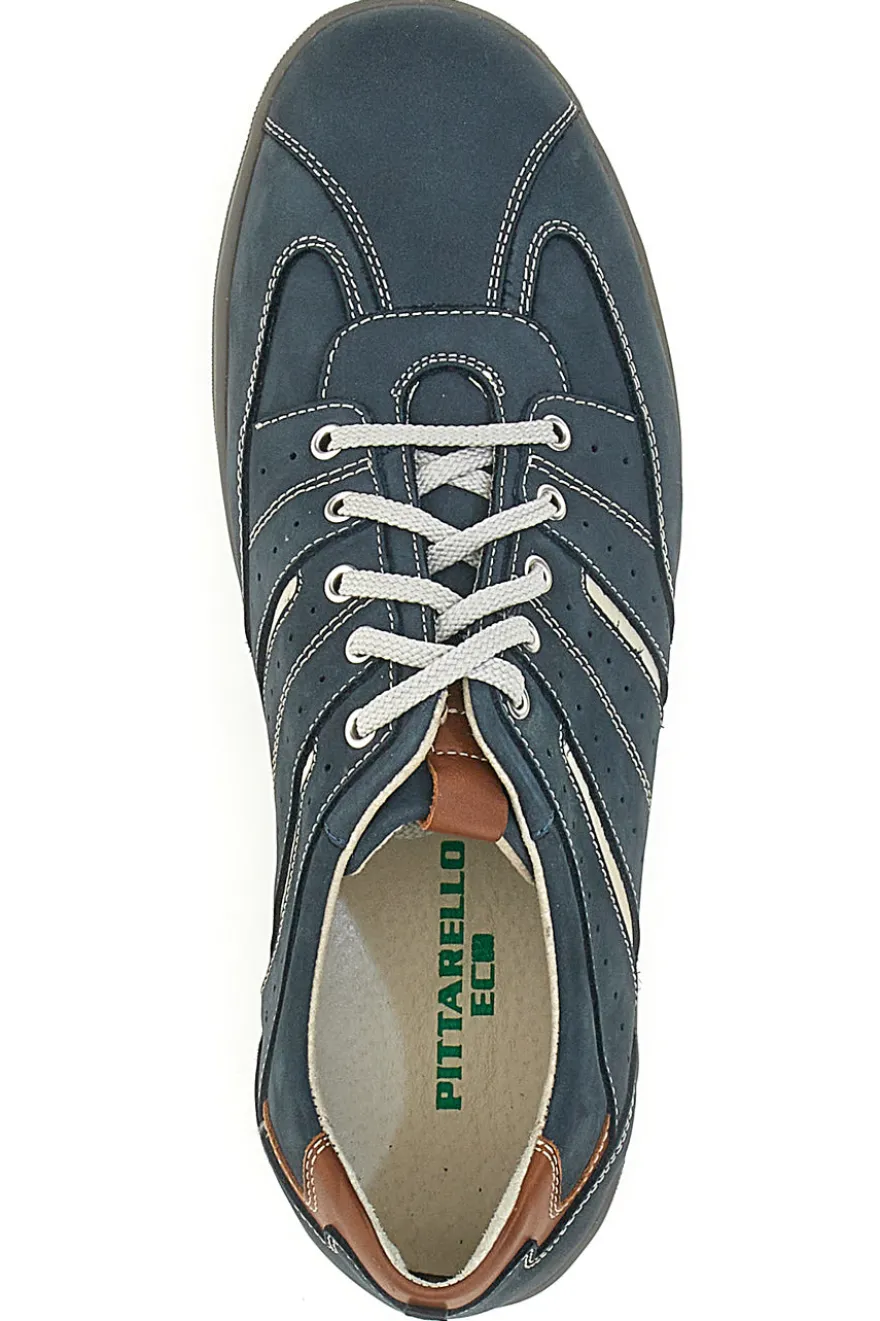 Scarpe Stringate Navy da Uomo Scamosciate Pittarello Eco 270002
