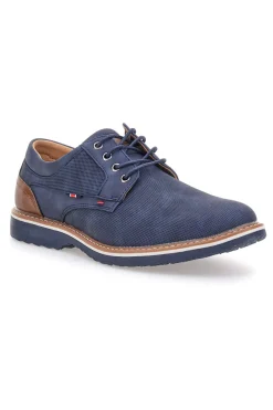 Scarpe stringate navy dettagli a contrasto Longford 5Y03710