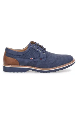Scarpe stringate navy dettagli a contrasto Longford 5Y03710