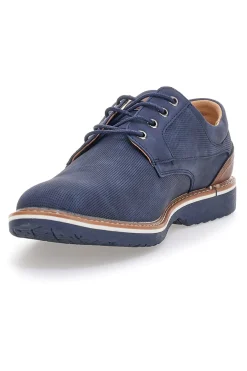 Scarpe stringate navy dettagli a contrasto Longford 5Y03710