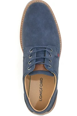 Scarpe stringate navy dettagli a contrasto Longford 5Y03710