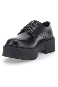 Scarpe stringate nere con platform LEVI'S PRINCE BOLD