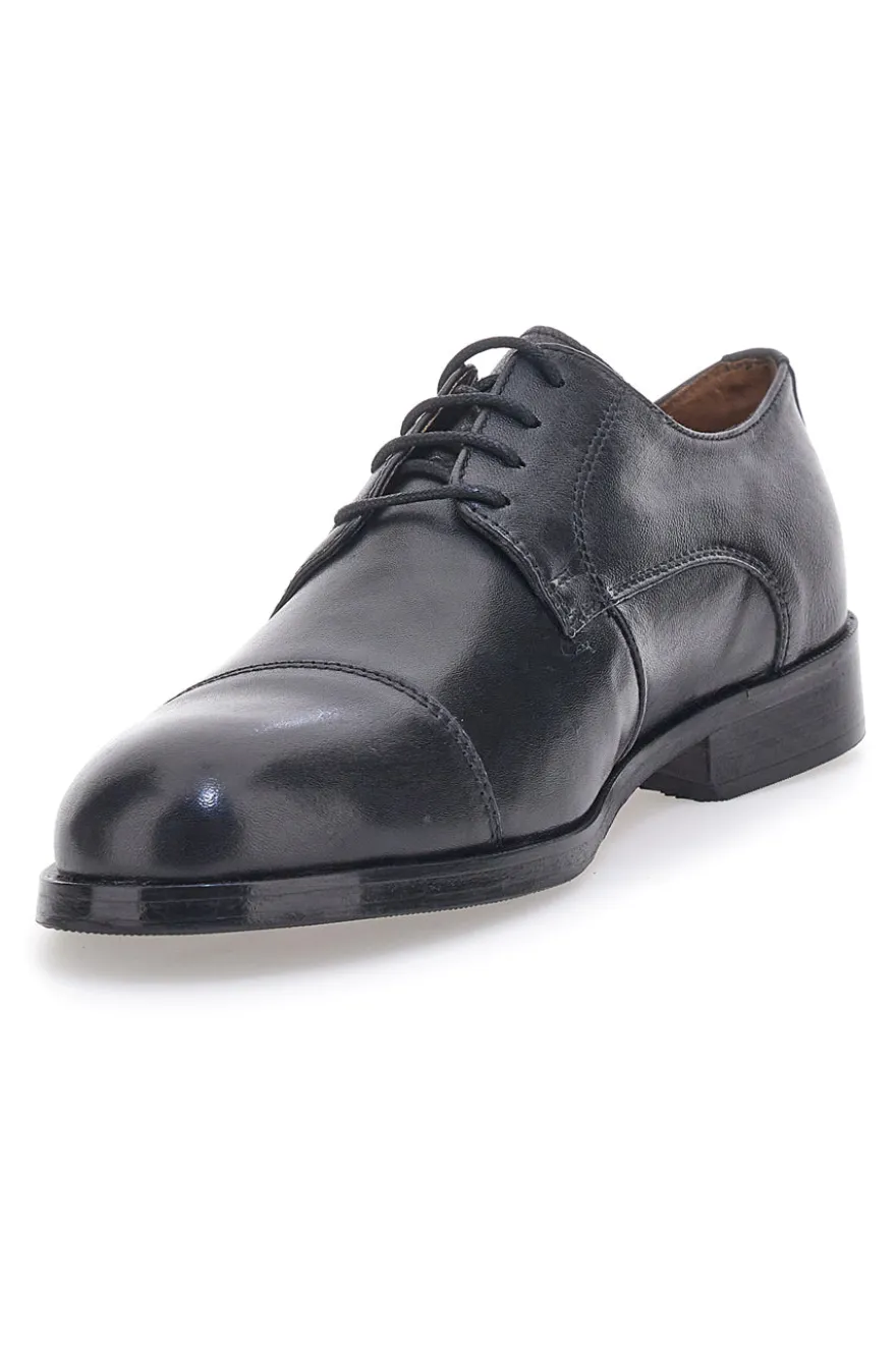 Scarpe Stringate Nere Con Lacci In Vera Pelle Pittarello Class 331