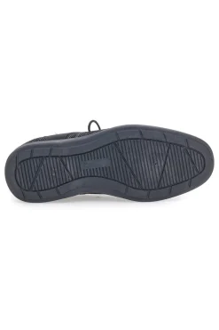 Scarpe Stringate Nere Con Tomaia Mesh Johes Land 411215