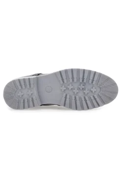 Scarpe Stringate Nere Con Impuntura Longford 596